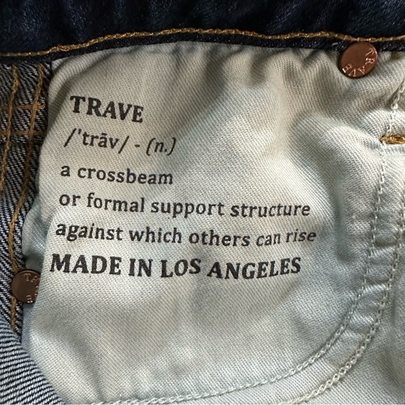 Trave Denim “Lawson” Slim Full Length Jeans - Picture 17 of 17